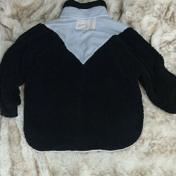 FP Movement Black and White Fall To Rise Fleece | Sz S - Picture 7 of 7